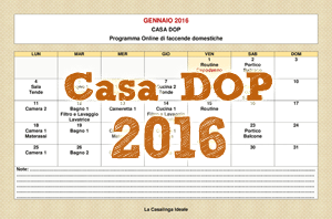 Calendario CasaDOP 2016