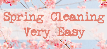 spring cleaning very easy